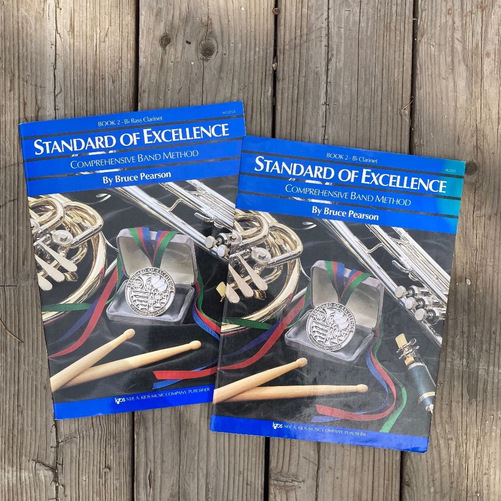 Sold❗️Bass/Bb Clarinet Level 2 Books